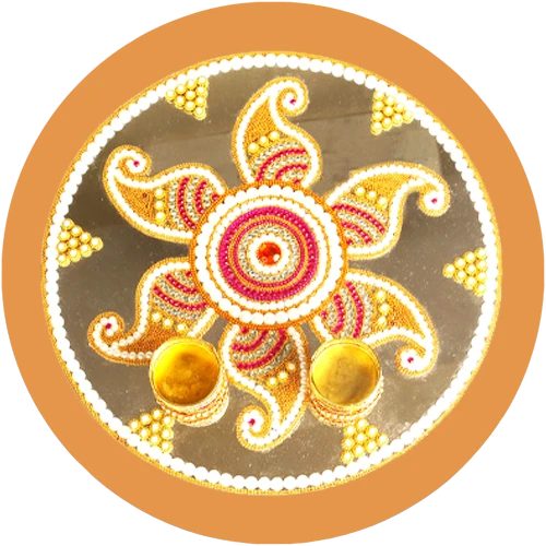 Aarathi Plate Decorations